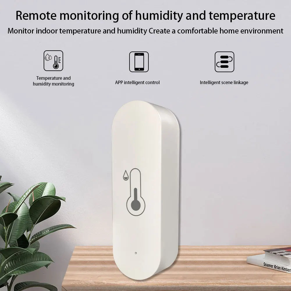 Revolutionize Your Home with the 2025 Ewelink Zigbee Temperature and Humidity Smart Thermometer - Compatible with Alexa & Google Home!