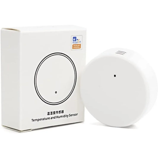 Ewelink Zigbee Mini Indoor Temperature and Humidity Sensor Hygrometer with Alert Compatible with Alexa Google Home Smarthings