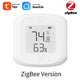 Wifi Sensor Tuya Zigbee Temperature Humidity Sensor Smart Home Automation Indoor Thermometer LCD Display Works with Alex Google