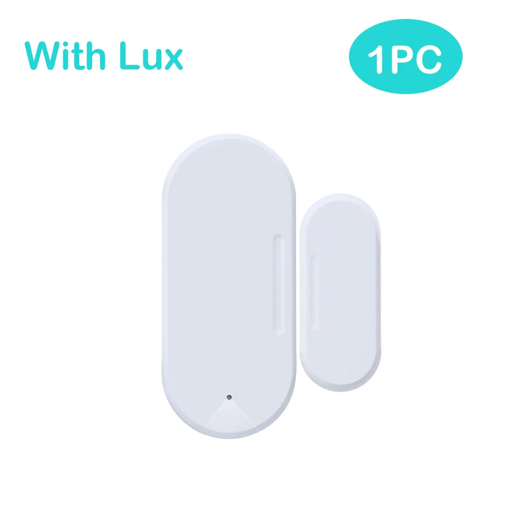 Zigbee 3.0 Door Window Sensor with Lux Light Detectors Security Protection Smart Life Control via Alexa Google Home