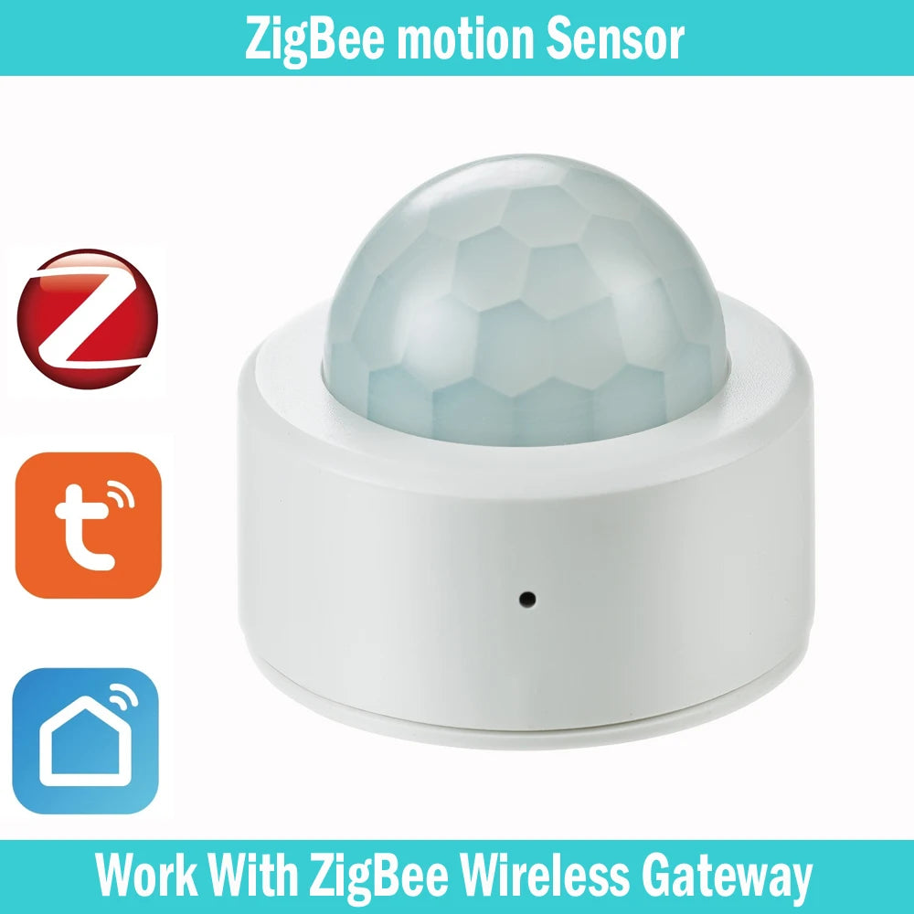 Zigbee 3.0 Smart PIR Motion Sensor Human Motion Sensor Smart Home Detector Home Security Work with Tuya Smart Life Gateway
