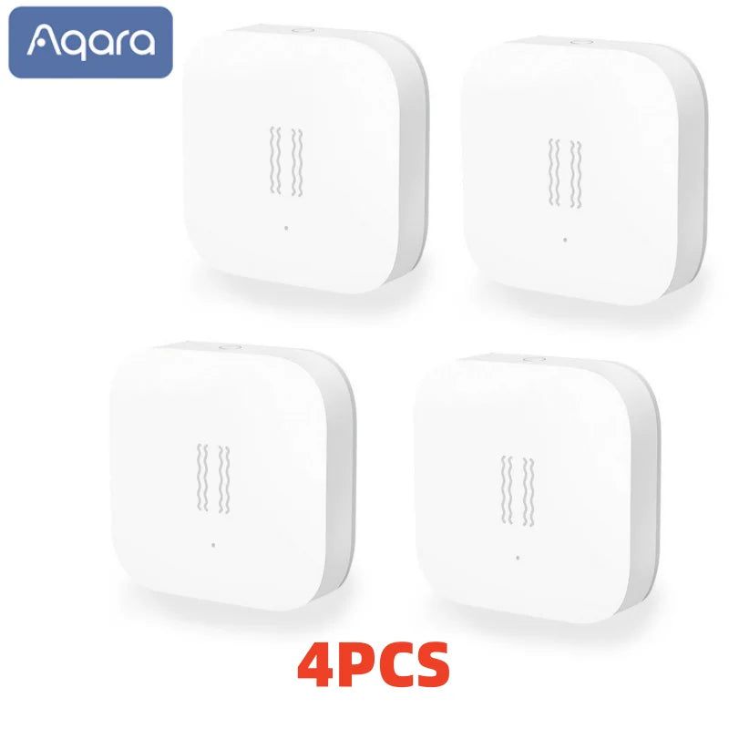 Smart Vibration Sensor Zigbee Detection Alarm Monitor Motion Shock Sensor Built-In Gyroscope for Mi Home Homekit App