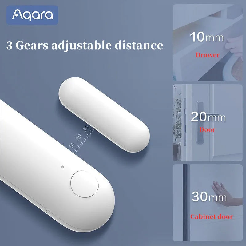 2025 Newest  Door Window Sensor P1 Zigbee 3.0 Remotely View Intelligent Linkage Smart Home Devices Work with Homekit APP