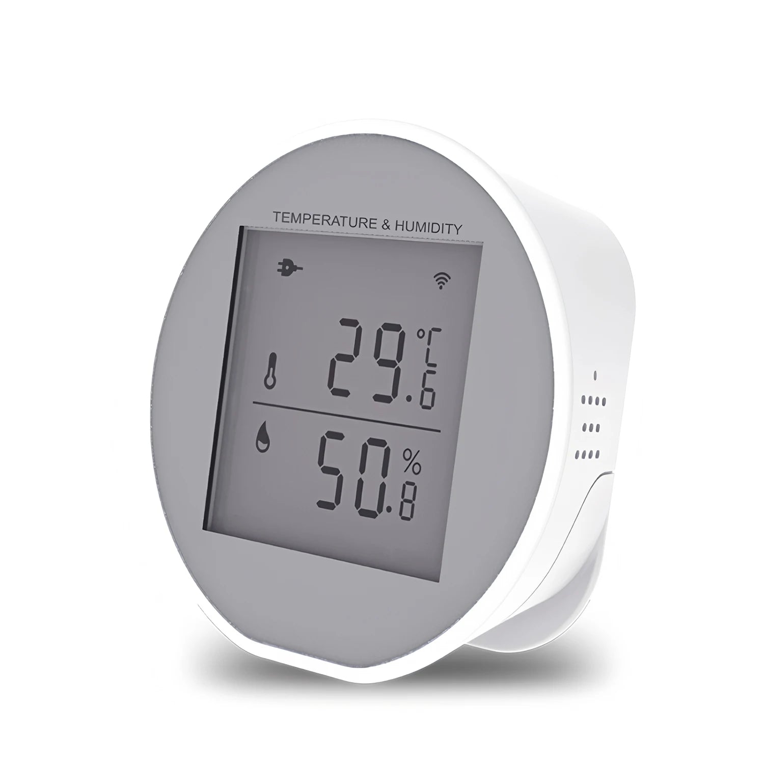 Tuya Smart Wifi & Zigbee Temperature Humidity Sensor Indoor Hygrometer Thermometer Detector Alarm LCD Support Alexa Google Home