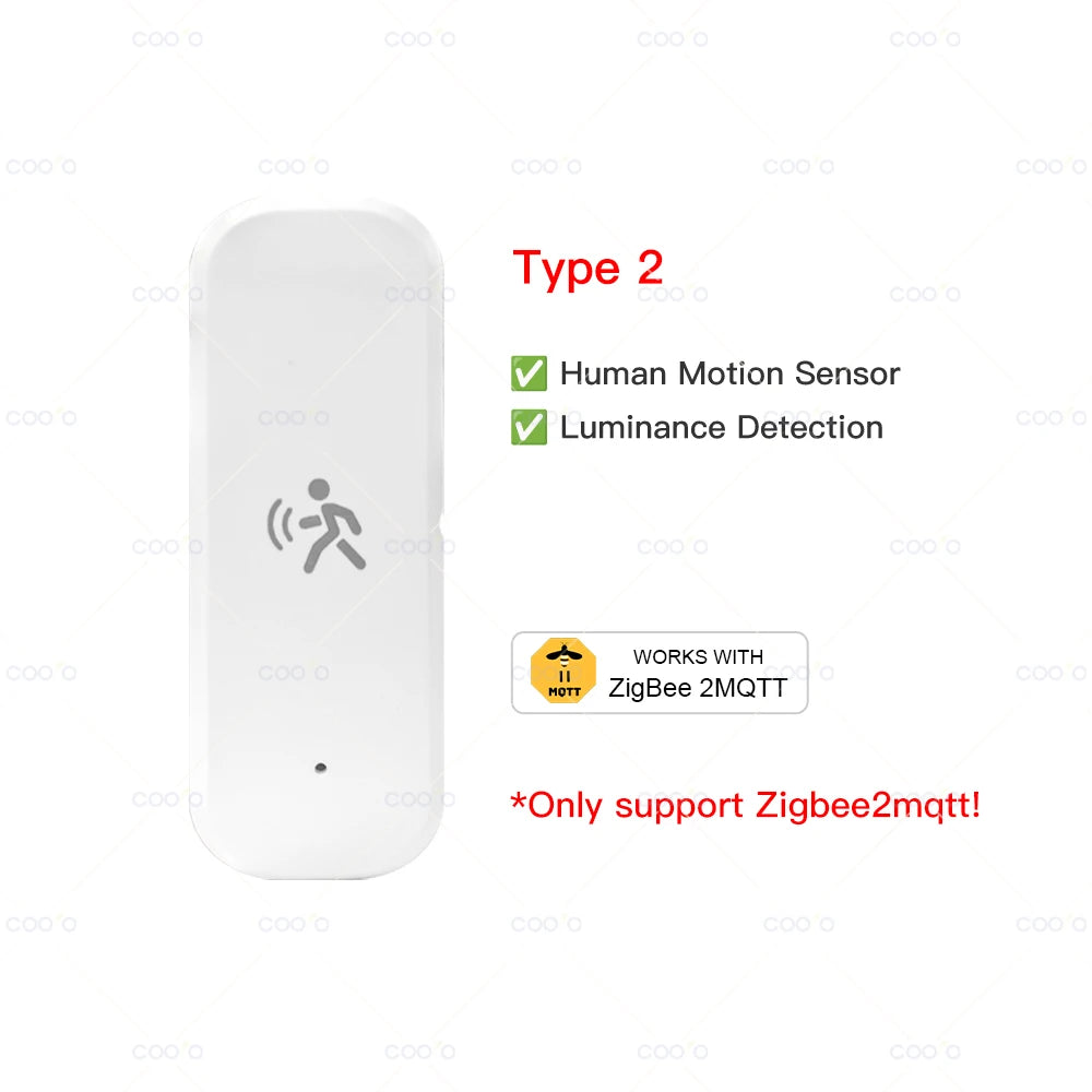Zigbee 10G Mmwave Radar Motion Sensor Human Detector with Illuminance Temperature Humidity Sensor Support Tuya Hub Zigbee2Mqtt