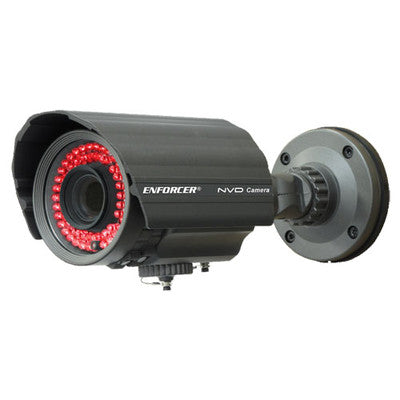 Seco-Larm Enforcer Bullet Camera, 3X Series, 600TV, 2.8~12mm, 56 LEDs