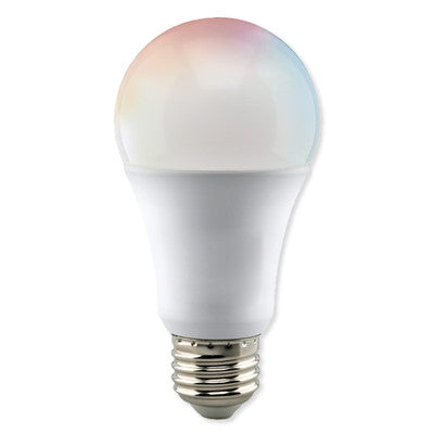 SATCO Starfish Wi-Fi Dimmable LED A19 RGB & Tunable White Bulb, 120v/800lm/60w