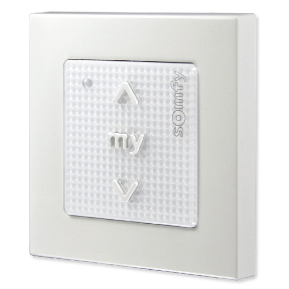 Somfy Smoove 1 RTS Pure Wall Switch