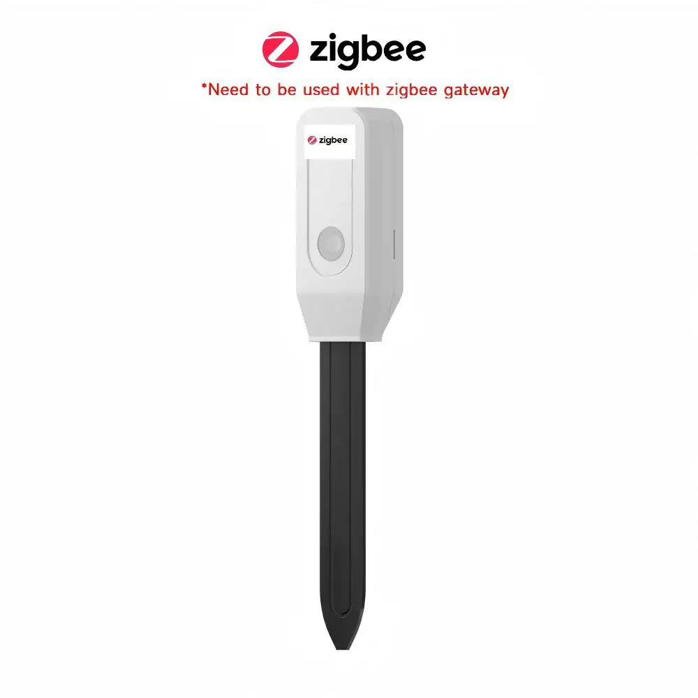 Transform Your Garden with the Tuya Smart Home Zigbee Soil Moisture & Temperature Monitor - The Ultimate Plant Care Assistant with Remote Watering!
