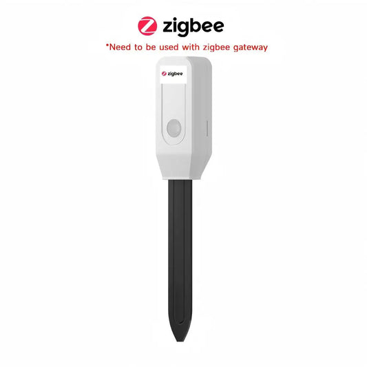 Transform Your Garden with the Tuya Smart Home Zigbee Soil Moisture & Temperature Monitor - The Ultimate Plant Care Assistant with Remote Watering!