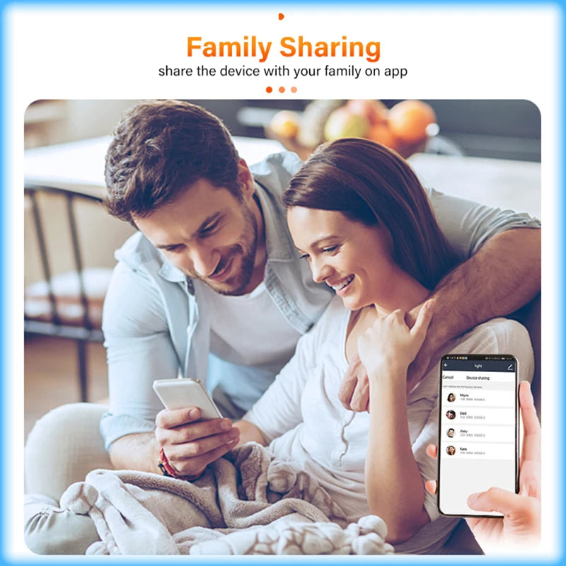 AUBESS Tuya Zigbee/Wifi Temperature Humidity Sensor Home Connected Thermometer Compatible with Smart Life Alexa Google Assistant