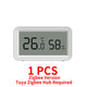 Tuya Zigbee 3.0 Temperature Humidity Sensor Smart Home Automation APP Remote Connect Work with Alexa Google Home Assistant