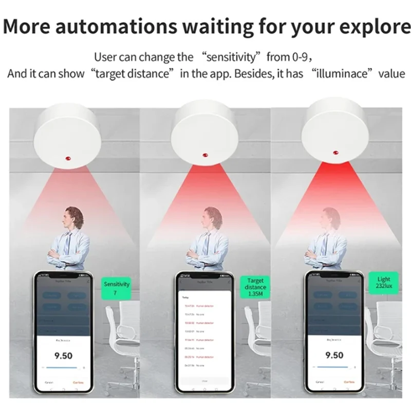 Revolutionize Your Home Security with the Cjsd-Zigbee Human Presence Sensor - Advanced Radar Wave Detection for Smart Living