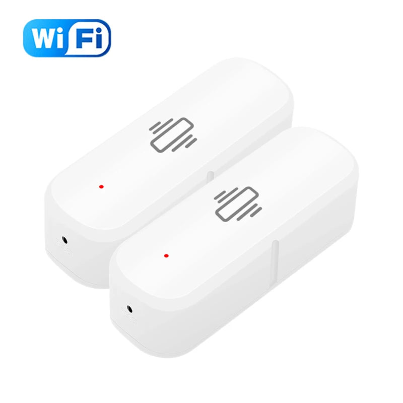 Enhance Your Home Security with the Tuya Smart Home Zigbee/Wifi Vibration Sensor - Real-time Monitoring & Remote Control