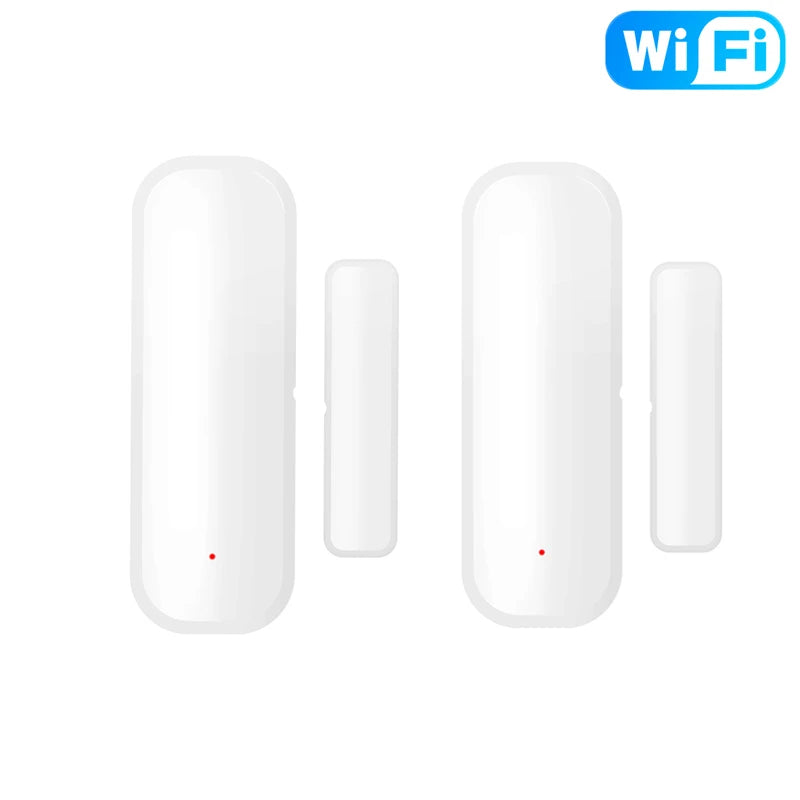 Tuya Zigbee/Wifi Magnetic Doo Window Sensor Open Closed Alarm Detector Smart Life APP Work with Alexa Google Home Need Gateway