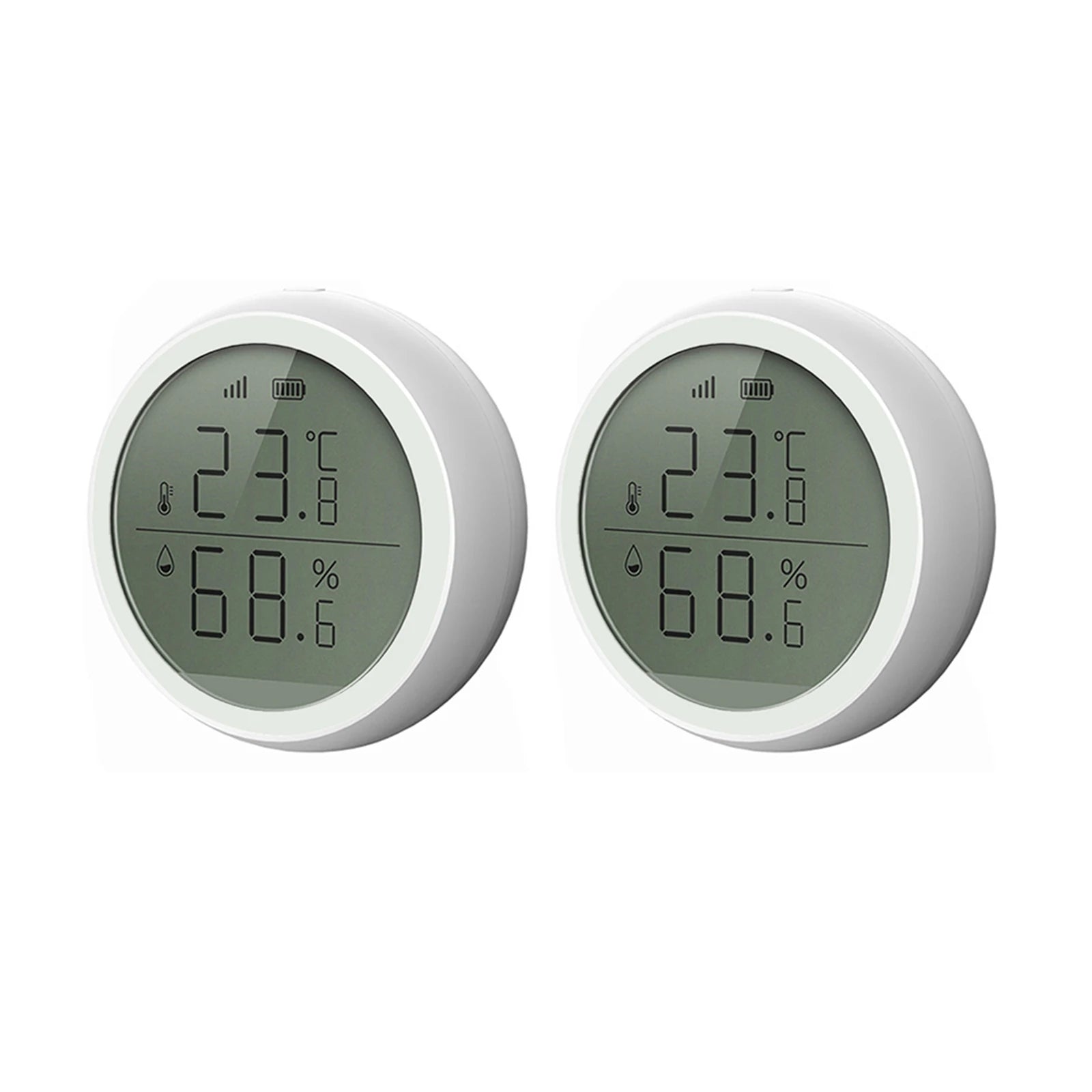 Tuya Zigbee 3.0 Smart Temperature and Humidity Sensor Hygrometer Thermometer for Home Assistant via Zigbee2Mqtt