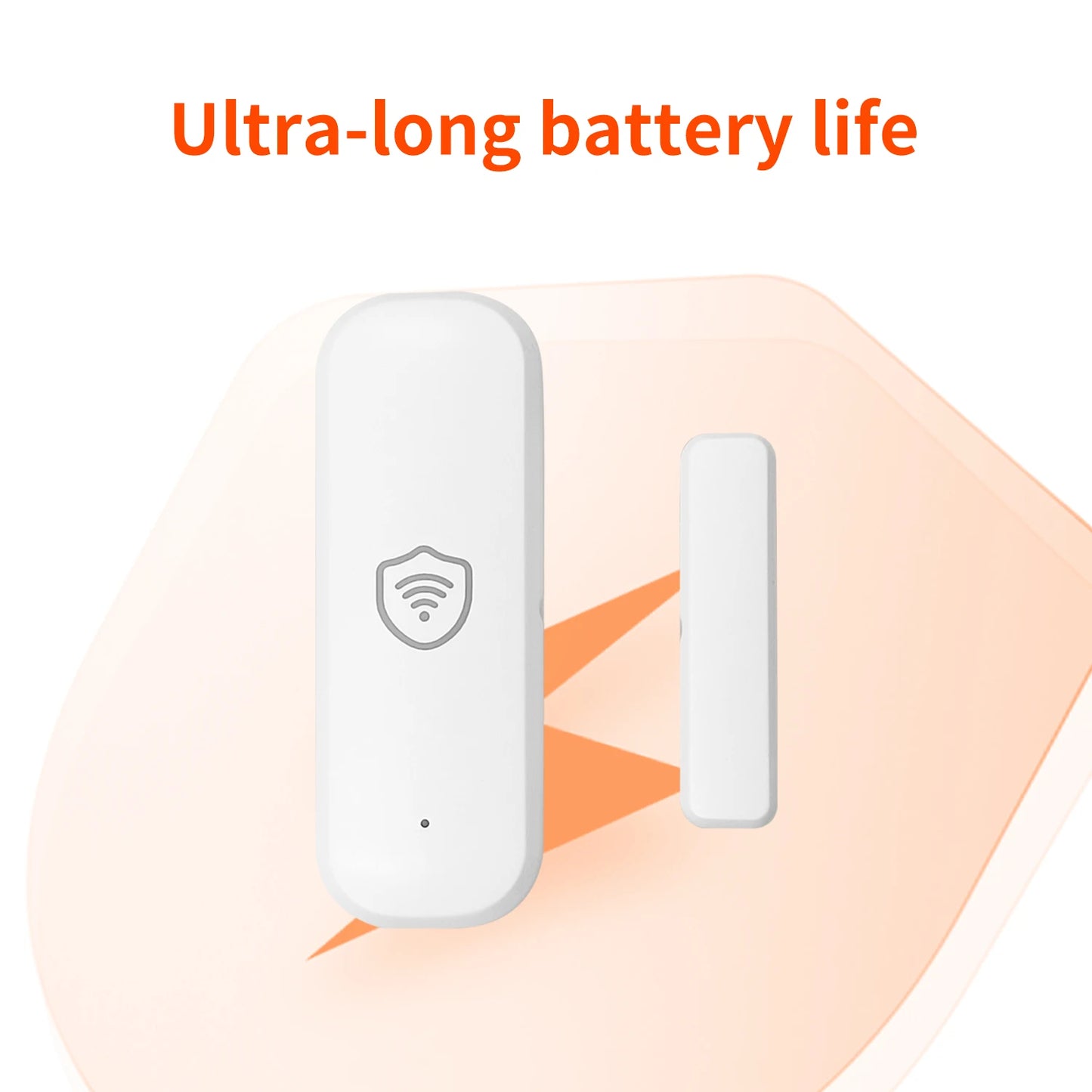 Tuya Zigbee Door Contact Sensor Wireless Door Detector Smart Life APP Safety Reminder Supports Alexa and Google Home