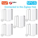 Tuya Wifi/Zigbee Water Leakage Alarm Independent WIFI Water Leak Sensor Detector Flood Alert Overflow Security Alarm System Tuya