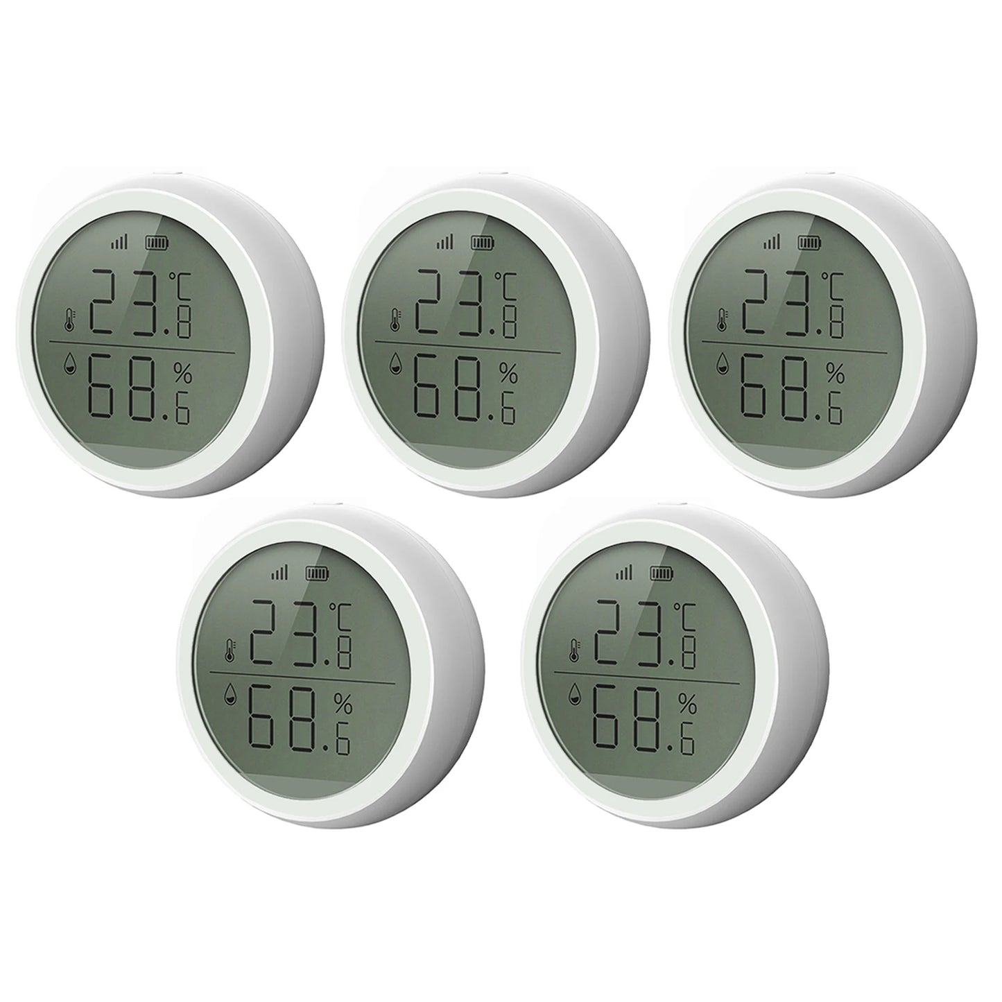 Tuya Zigbee 3.0 Smart Temperature and Humidity Sensor Hygrometer Thermometer for Home Assistant via Zigbee2Mqtt