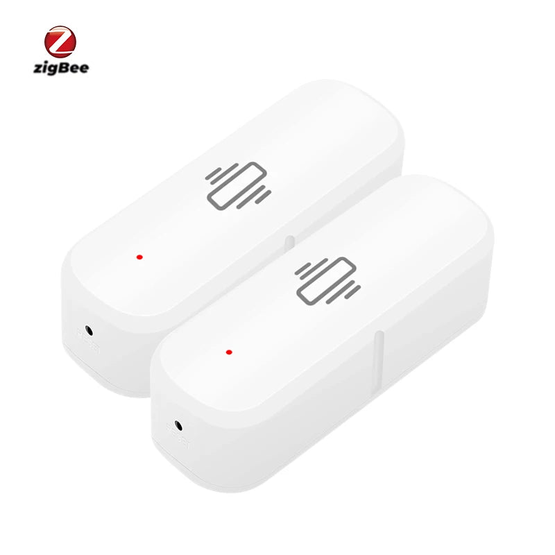 Enhance Your Home Security with the Tuya Smart Home Zigbee/Wifi Vibration Sensor - Real-time Monitoring & Remote Control