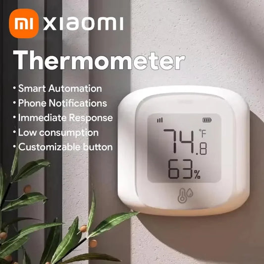Xiaomi Smart Wifi/Zigbee Temperature Humidity Sensor Indoor Hygrometer Thermometer with LCD Display Support Alexa Google Home