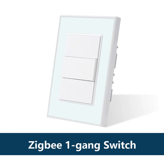 Zigbee Interrupter 1 2 3 4 6 Gangs Light Switch Brazilian Wall Switches Work with Tuya Smart Life Alexa Google Home
