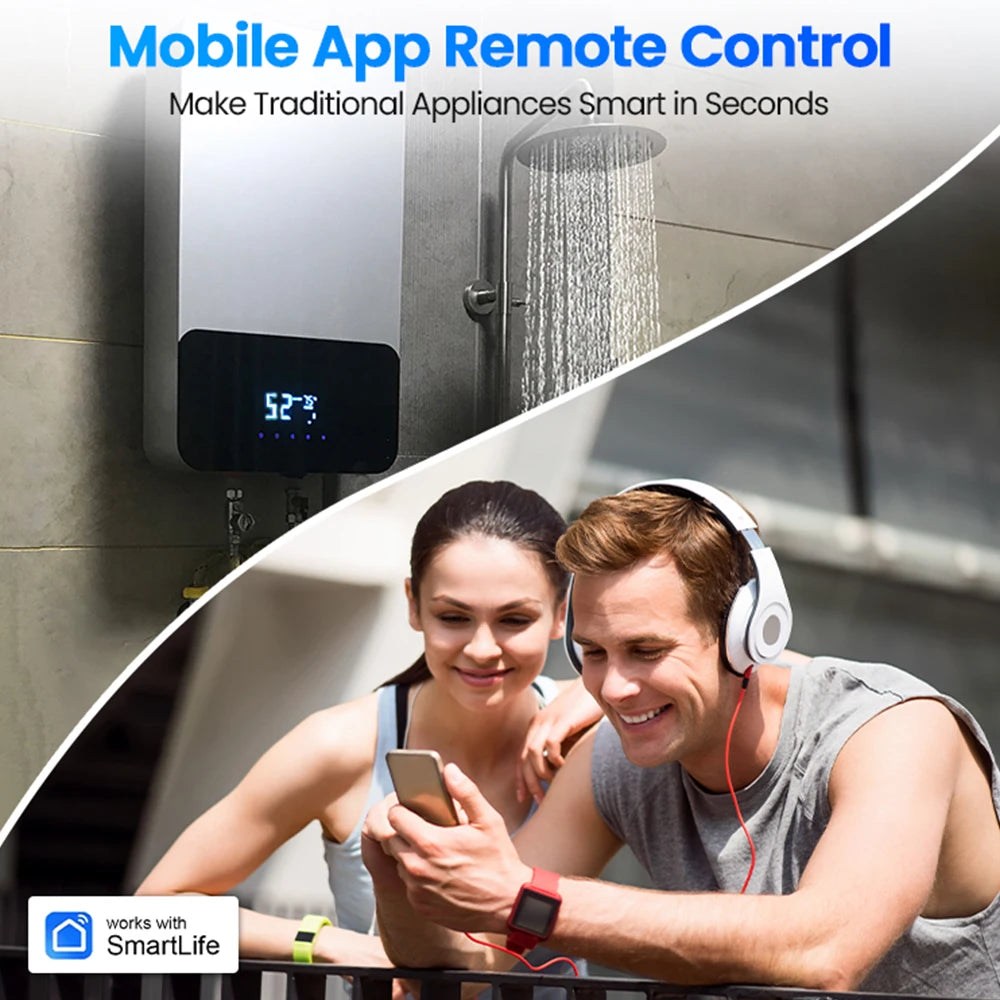 USA Canada Zigbee Smart Plug US Standard 10A/16A Works with Alexa Google Assistant APP Remote Control Timer Group Control