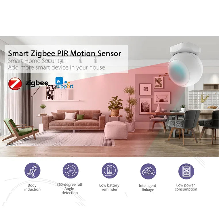 Zigbee Easy Micro Link Intelligent Infrared Detector Ewelink Infrared Sensor Intelligent Linkage