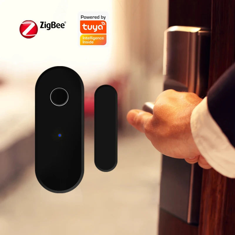 Enhance Your Home Security with the Tuya Zigbee Door Sensor - Smart Open/Closed Detector for Ultimate Peace of Mind