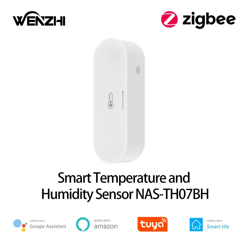 Zigbee 3.0 and Homekit Temperature and Humidity Sensor Thermometer Tuya Smart Life App Remote Control Home Automation Alexa