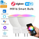 Zigbee Smart Lighting MR16/5W Dimmable Voice Control Compatible Alexa Alice Google Home Salute Yandex Homekit Hotel Bar