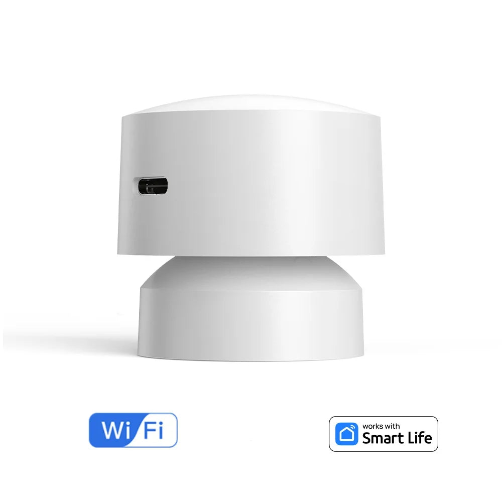Tuya Zigbee or Wifi Smart Human Presence Sensor 24G Mmwave Radar 20Ft Motion/15Ft Static Detection Alexa Google Assistant Voice