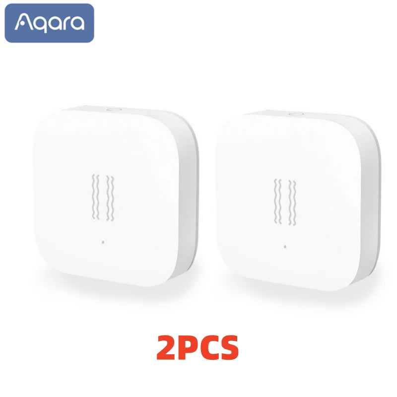 Smart Vibration Sensor Zigbee Detection Alarm Monitor Motion Shock Sensor Built-In Gyroscope for Mi Home Homekit App