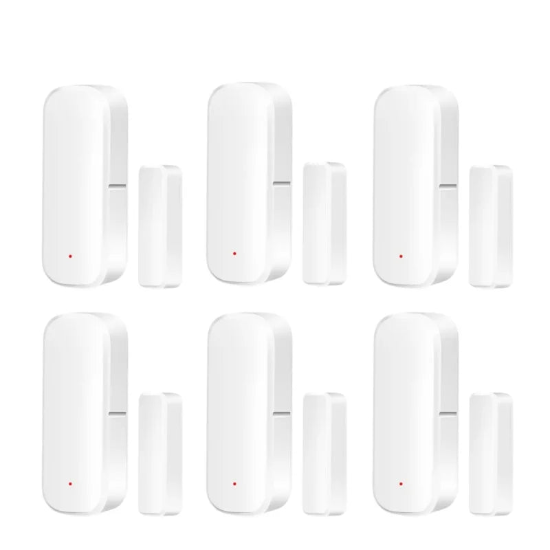 Tuya Zigbee 3.0 Smart Door Sensor Security Protection Open/Closed Door Detector with Smart Life APP Control Alexa & Google Home