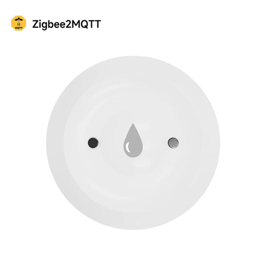 Tuya Zigbee3.0 Water Flood Linkage Sensor Detector Overflow Waterproof Smart Alarm App Remote Monitor Home Assistant Zigbee2Mqtt