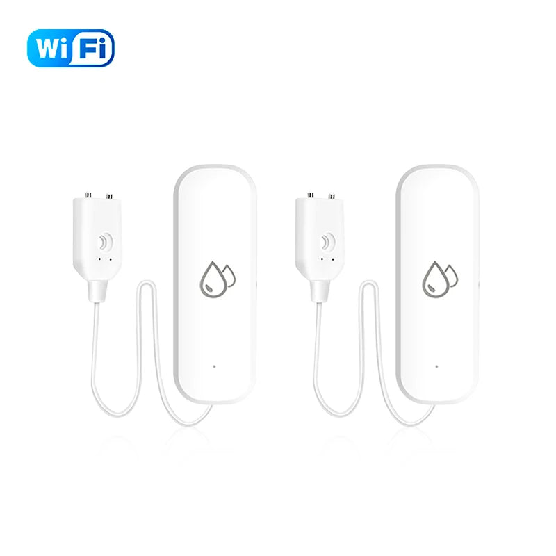 Tuya Wifi/Zigbee Water Sensor Leakage Alarm Flood Leak Detector Smart Home APP Remote Control Smart Home Security Protection