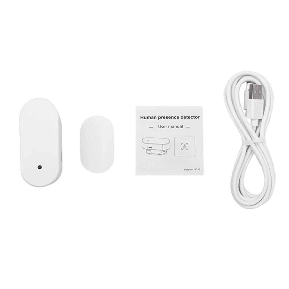 Tuya Zigbee/Wifi Smart Human Body Sensors Radar Light Sense 2 in 1 Radar Motion Sensor Bathroom Warehouse Corridor Light Switch