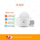 Tuya Zigbee 3.0 Motion Sensor with Pir + Lux Detection Infrared Human Body Infrared Sensor anti Theft Security Detector Sensor
