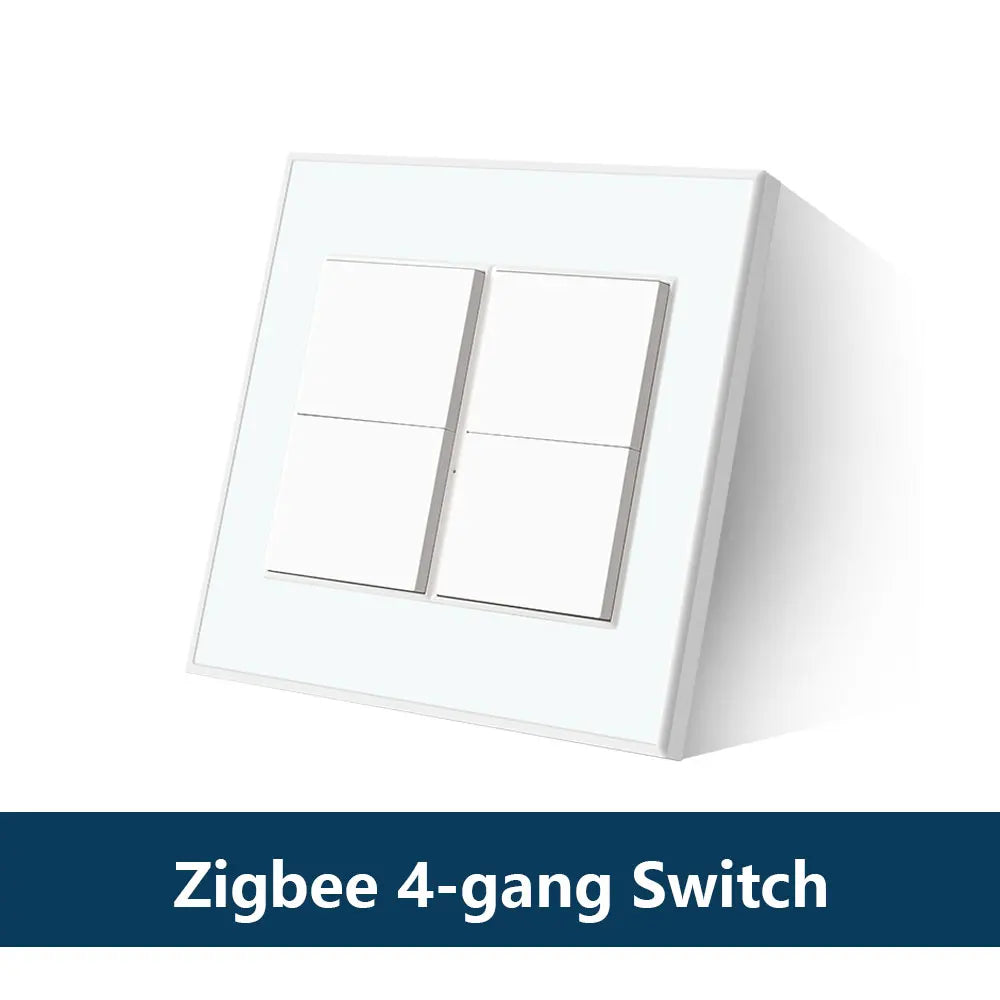 Zigbee Interrupter 1 2 3 4 6 Gangs Light Switch Brazilian Wall Switches Work with Tuya Smart Life Alexa Google Home