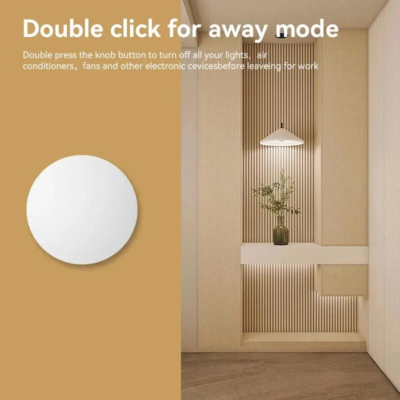 Works with Tuya Zigbee Smart Wireless Scene Button Switch Remoter Multi-Scene Linkage Support Alexa Goolge Home Voice Assitant