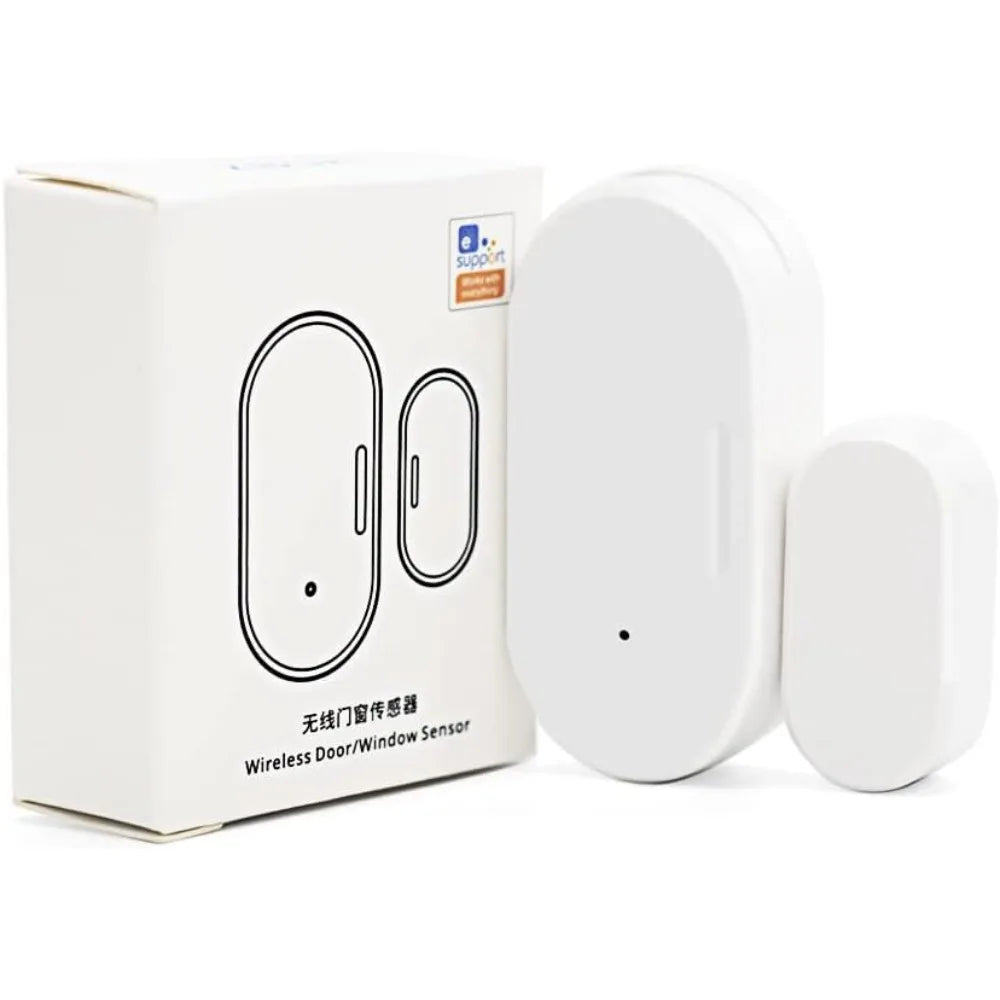 Ewelink Zigbee Door Window Sensor Contact Security Burglar Door Sensor Alarm Magnetic Door Sensor Works with Alexa Alice