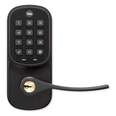 Yale Wi-Fi Assure Keypad Lever Lock, Oil Rubbed Bronze