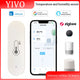 Ewelink Zigbee3.0 Temperature Humidity Sensor Smart Home Indoor Hygrometer APP Monitoring Work with Google Home Alexa