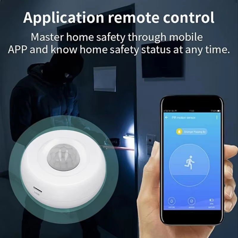 B29C-Smart Infrared Monitoring Tuya Zigbee PIR Infrared Detector PIR Infrared Detector
