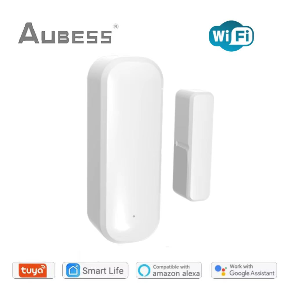 Tuya Zigbee/Wifi Smart Door Sensor Garage Door Window Open/Closed Detectors Smart Life APP Remote Control via Alexa Google Home