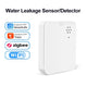 Tuya Zigbee Water Leak Sensor Smart Leakage Detector Built-In Smart Siren 85Db Alarm Sound for Smart Home Security System