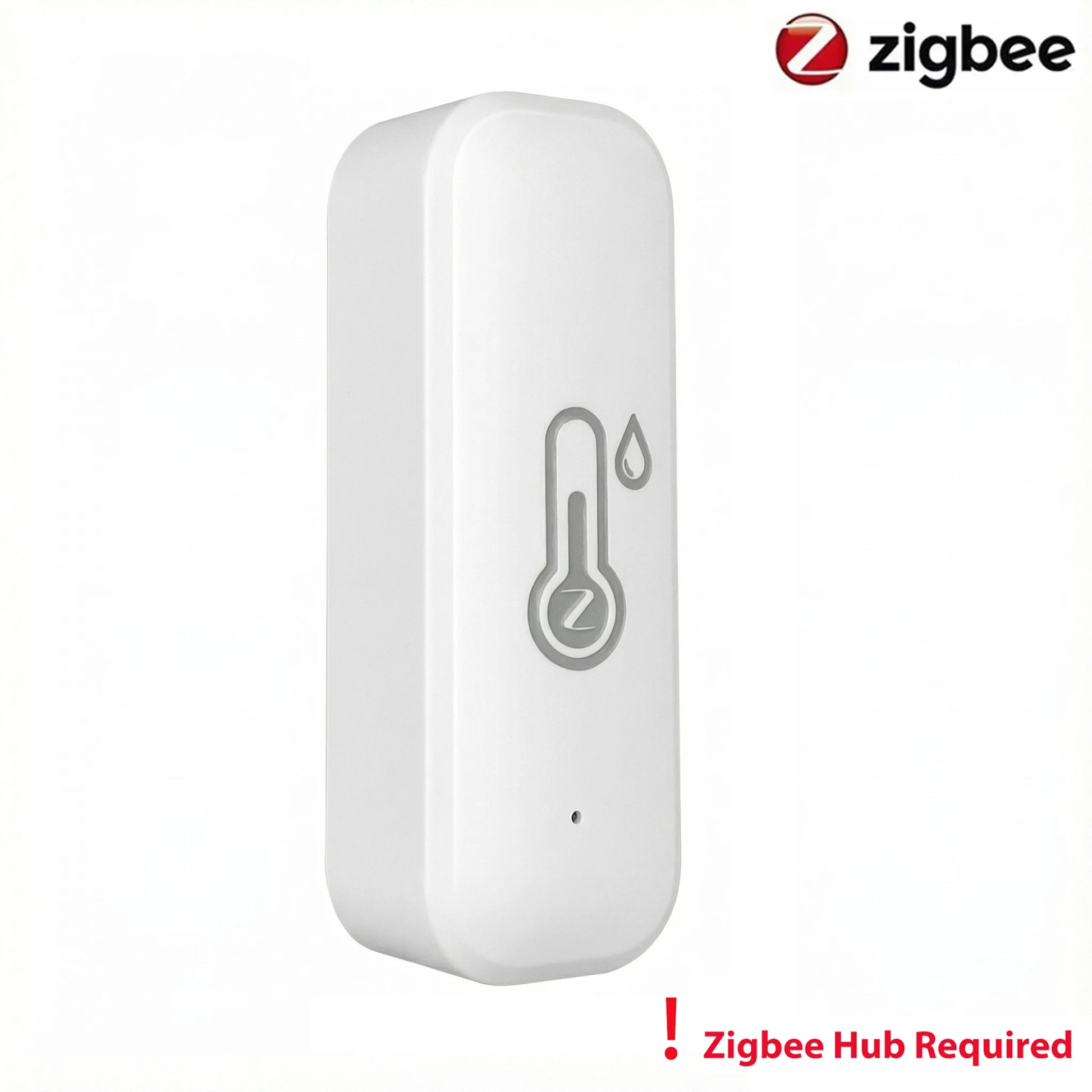 Tuya Zigbee Smart Wireless Temperature and Humidity Sensor Hygrometer Thermometer Detector Work with Alexa Home Assistant Z2Mqtt