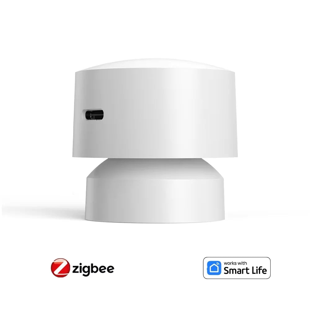 Tuya Zigbee or 2.4Wifi Smart Human Presence Sensor 24G Mmwave Radar No Camera Privacy Protection for Google Alexa Smart Life APP