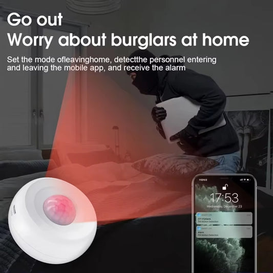 B29C-Smart Infrared Monitoring Tuya Zigbee PIR Infrared Detector PIR Infrared Detector