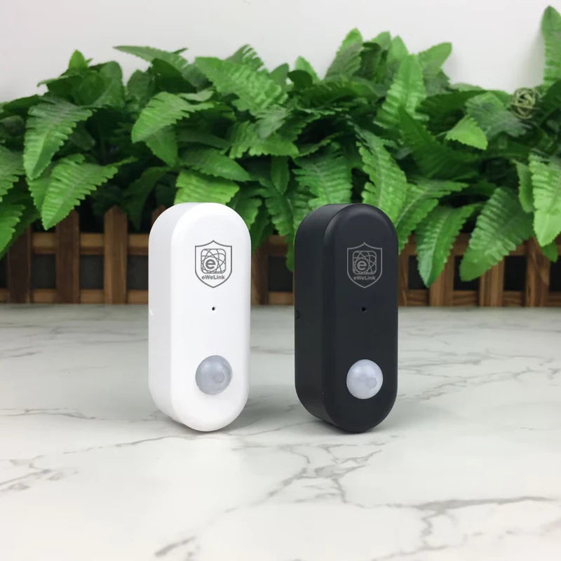 Ewelink Zigbee Human Motion Detector PIR Infrared Sensor Smart Home Security Alarm APP Remote Control Works with Zigbee Gateway